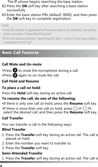 Page 4 of YEALINK DD10 DECT USB Dongle User Manual