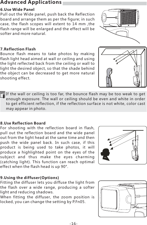 Page 17 of YONGNUO PHOTOGRAPHIC EQUIPMENT YN968N SPEEDLITE User Manual