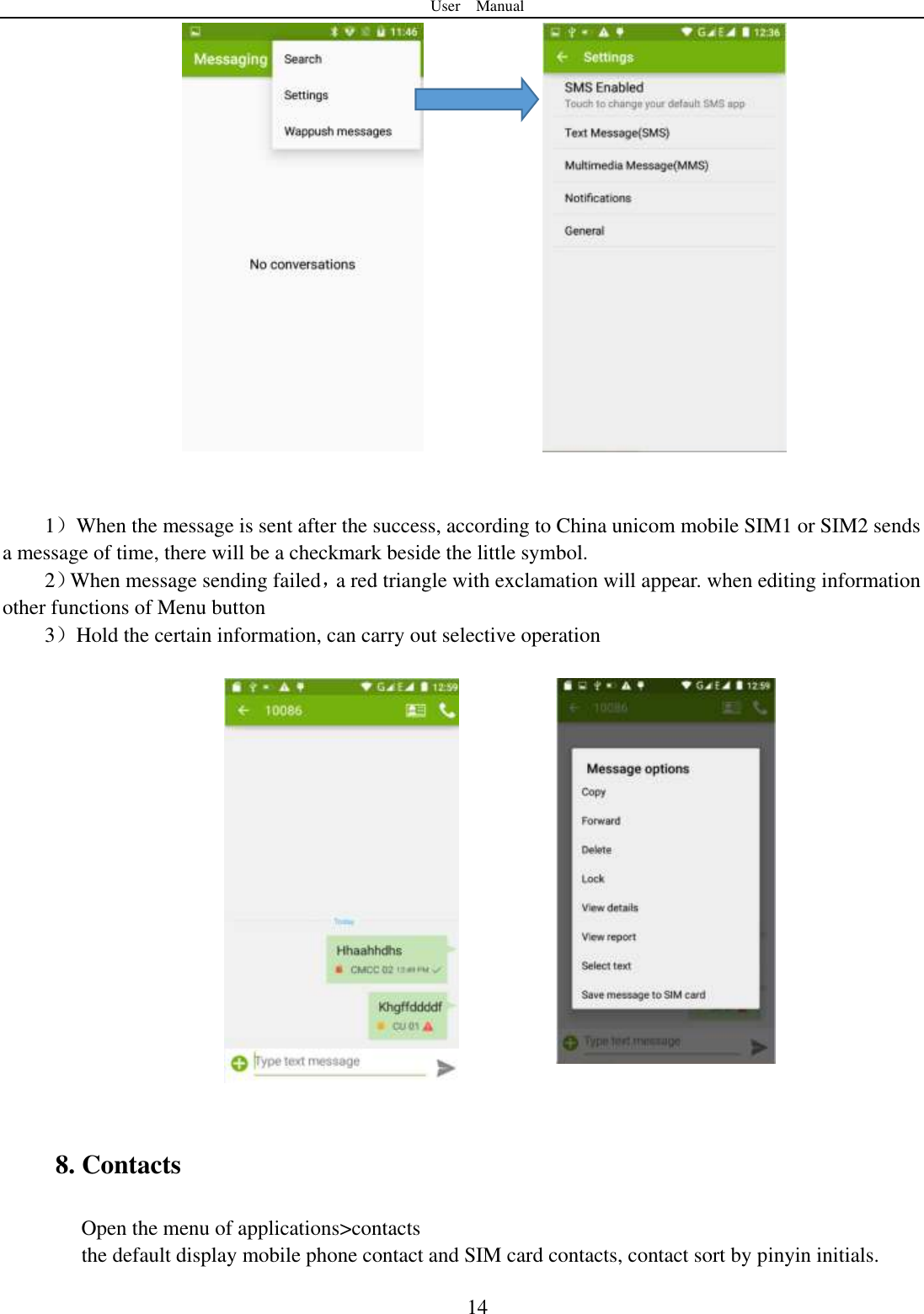 Page 15 of YUNJI INTELLIGENT TECHNOLOGY OKC8-4G Smart Phone User Manual 15 OKC8 4G UserMan