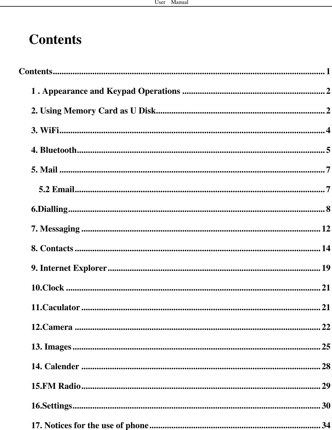 Page 2 of YUNJI INTELLIGENT TECHNOLOGY OKC8-4G Smart Phone User Manual 15 OKC8 4G UserMan