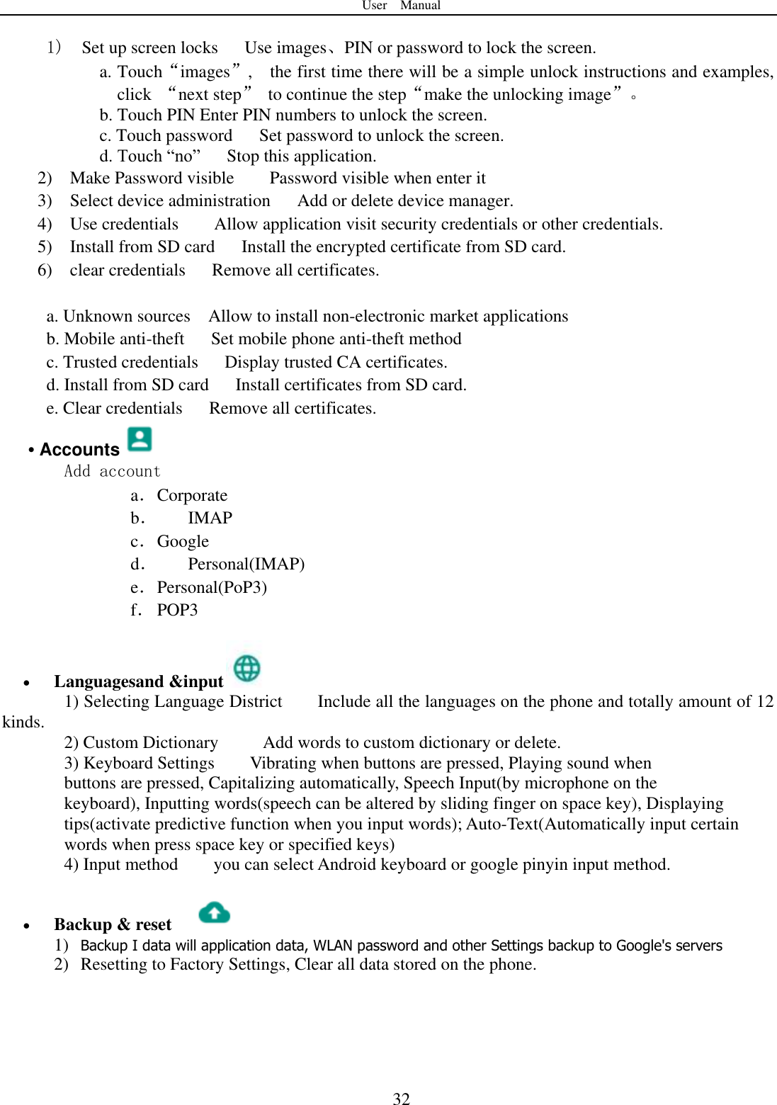 Page 33 of YUNJI INTELLIGENT TECHNOLOGY OKC8-4G Smart Phone User Manual 15 OKC8 4G UserMan