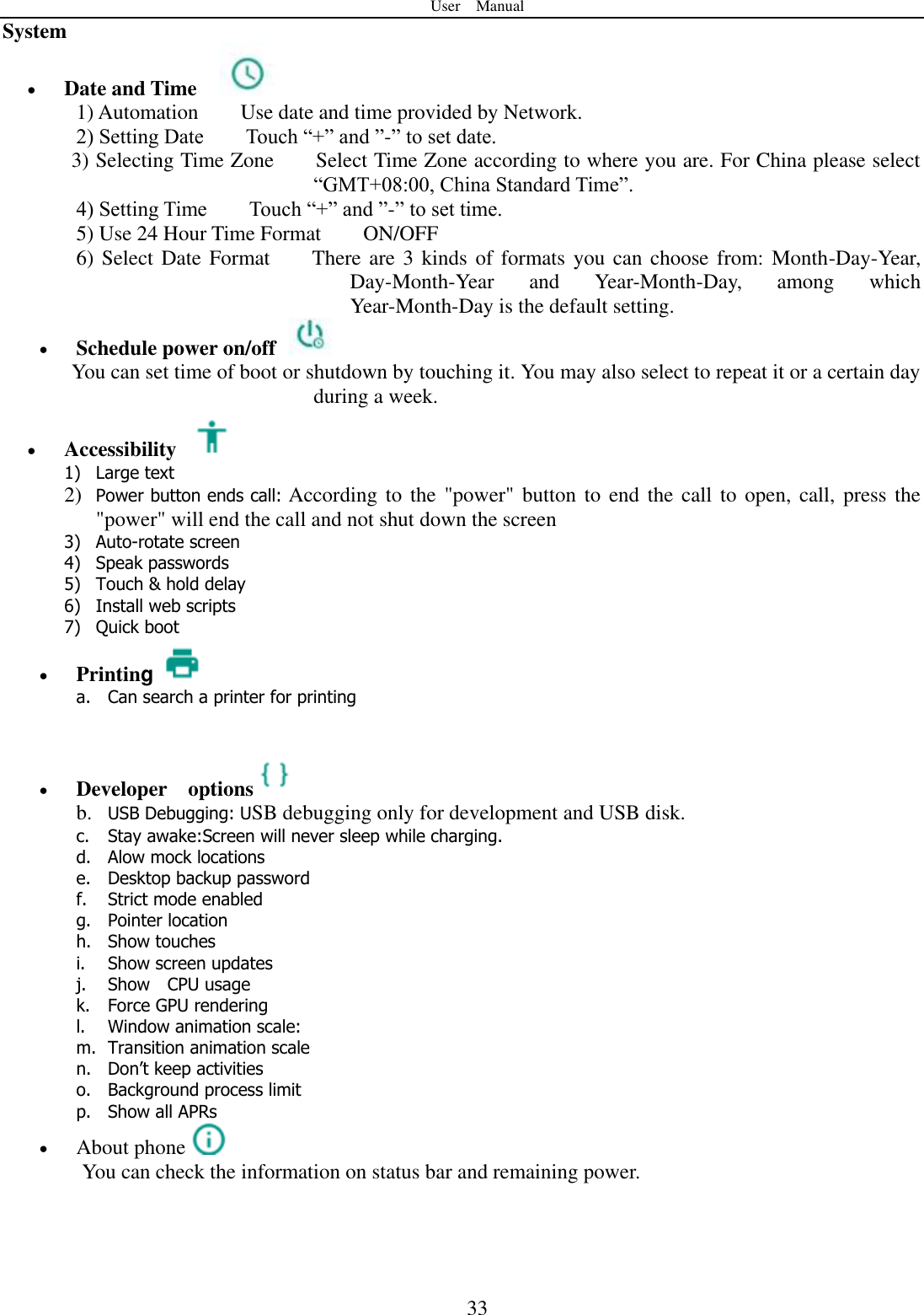 Page 34 of YUNJI INTELLIGENT TECHNOLOGY OKC8-4G Smart Phone User Manual 15 OKC8 4G UserMan