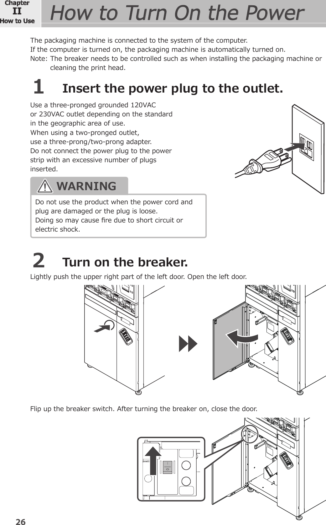 Page 2 of YUYAMA MFG FDX3 Compact Fully Automatic Tablet Packaging Machine User Manual 2