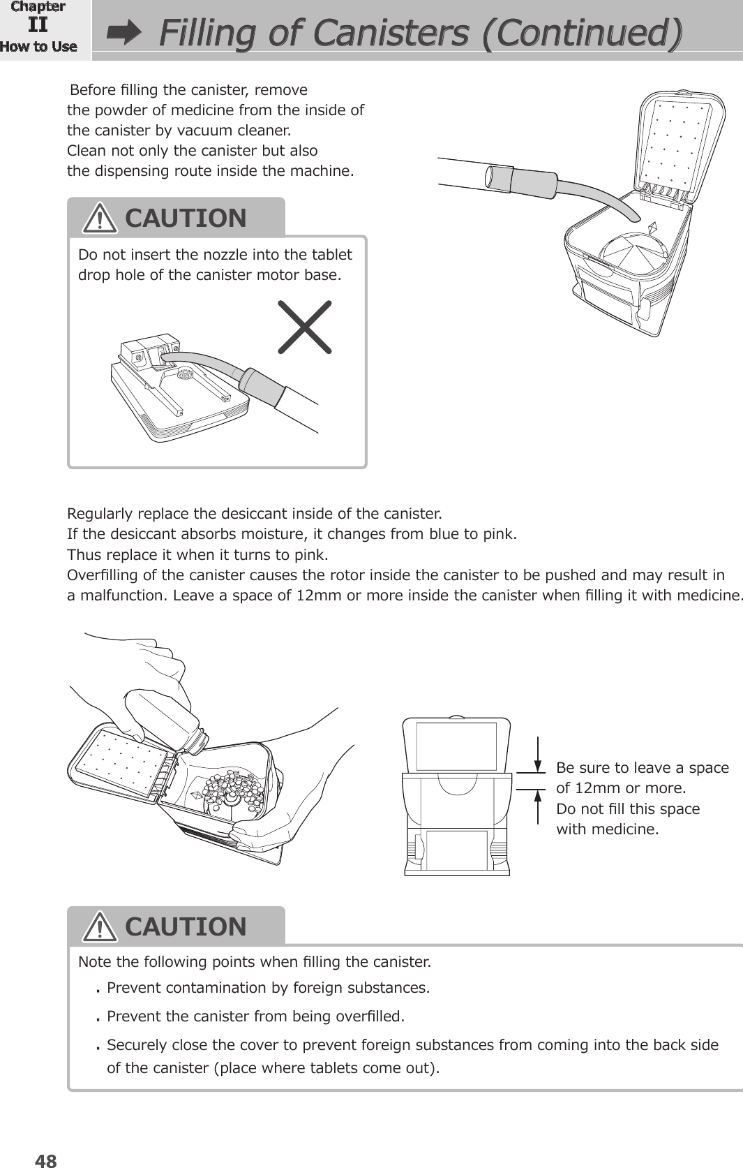 Page 24 of YUYAMA MFG FDX3 Compact Fully Automatic Tablet Packaging Machine User Manual 2