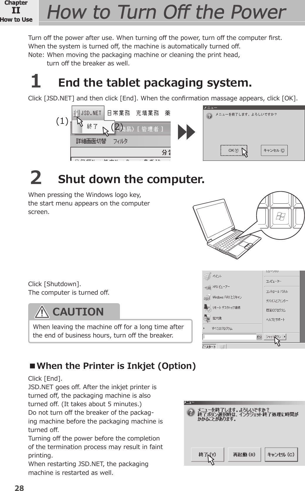 Page 4 of YUYAMA MFG FDX3 Compact Fully Automatic Tablet Packaging Machine User Manual 2