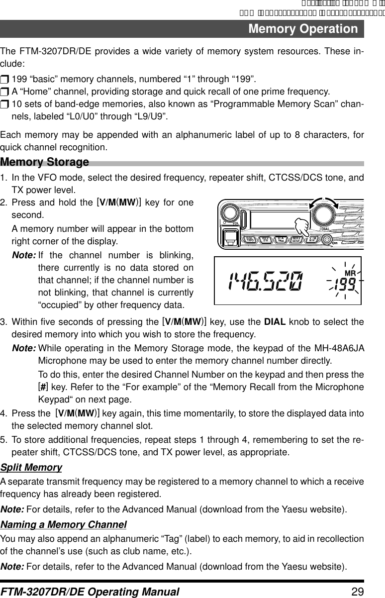 Page 29 of Yaesu Musen 20754X50 Scanning Receiver User Manual Manual