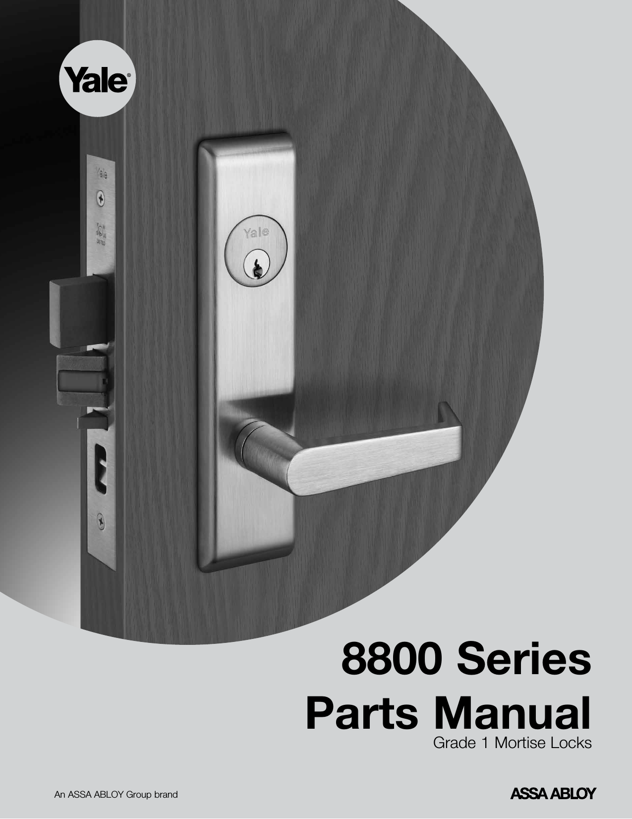 Reflections and Security Trim Pack 625 Yale 8800 Mortise Lockset Knob Lever 