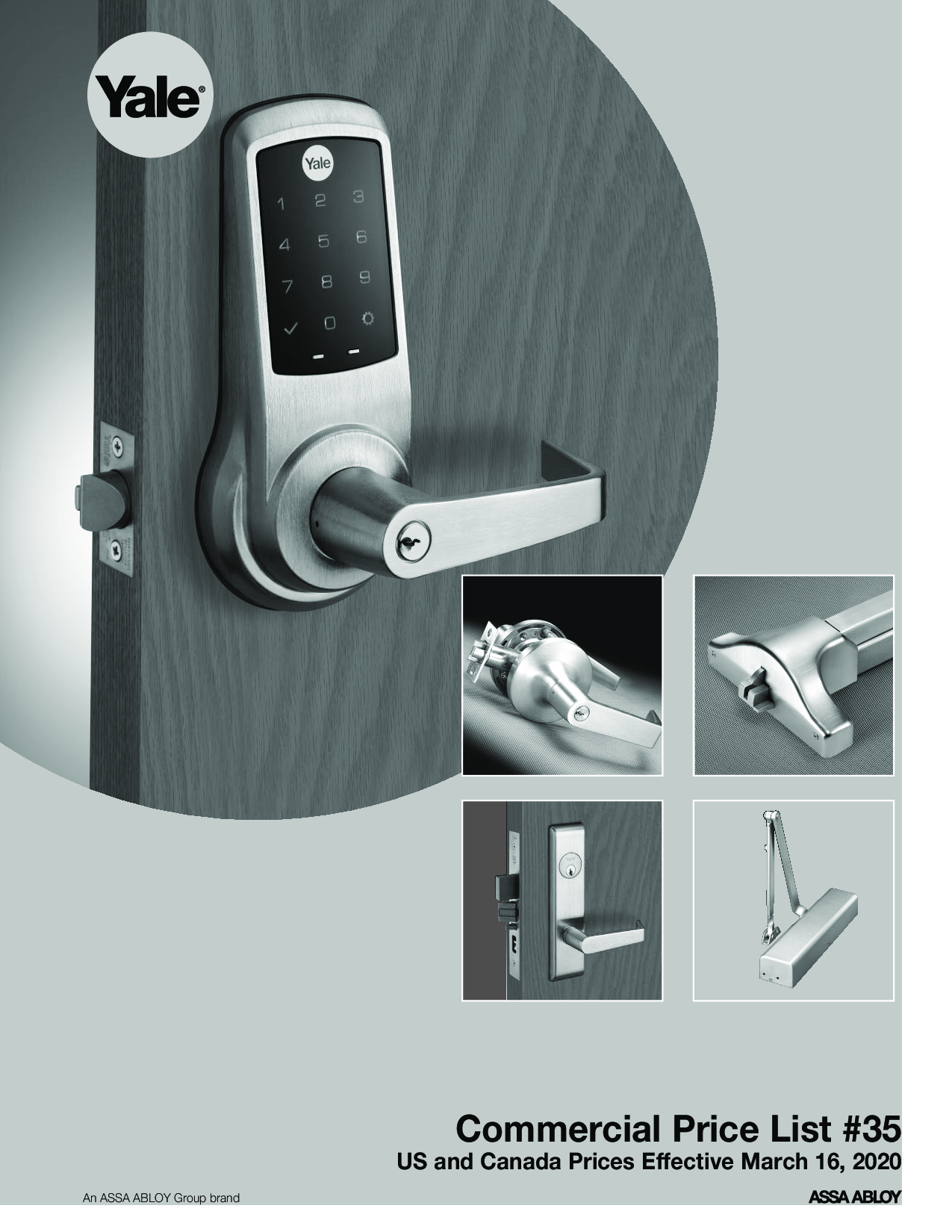 Yale 42001 Commercial Price Book 2020 1