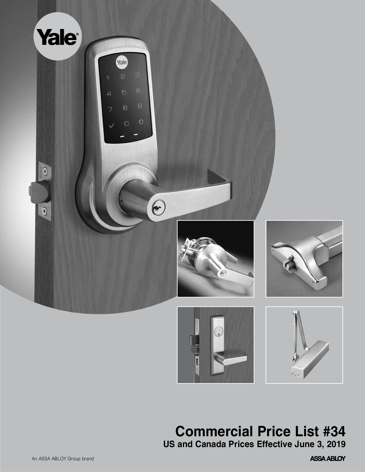 Touch Bar Devices Yale 7120F 3 Hour Fire Rated Concealed Vertical Rod Exit Device 3036 Door 605