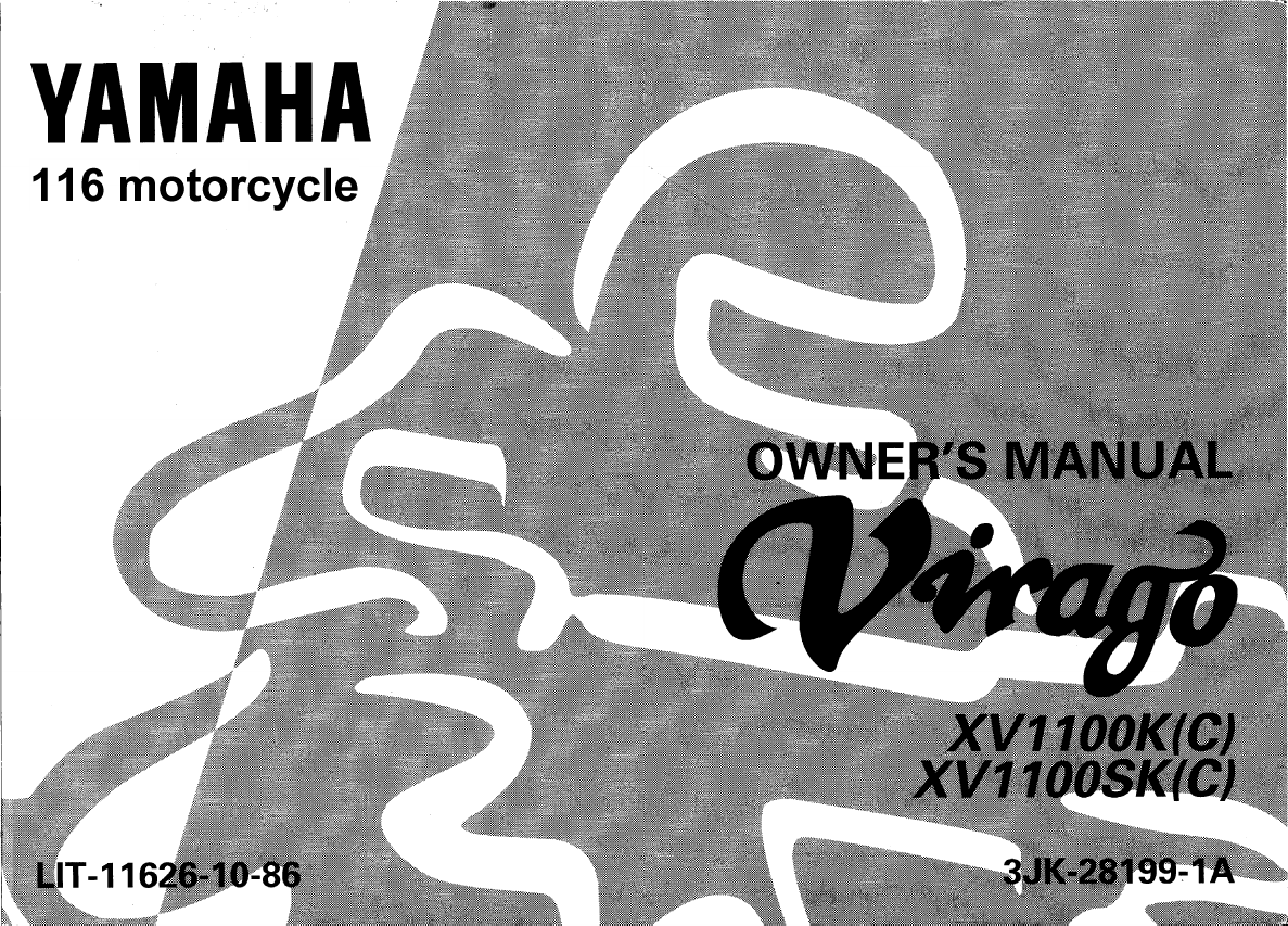 YAMAHA VIRAGO 1100 SERVICE MANUAL PDF FREE DOWNLOAD visual data 8