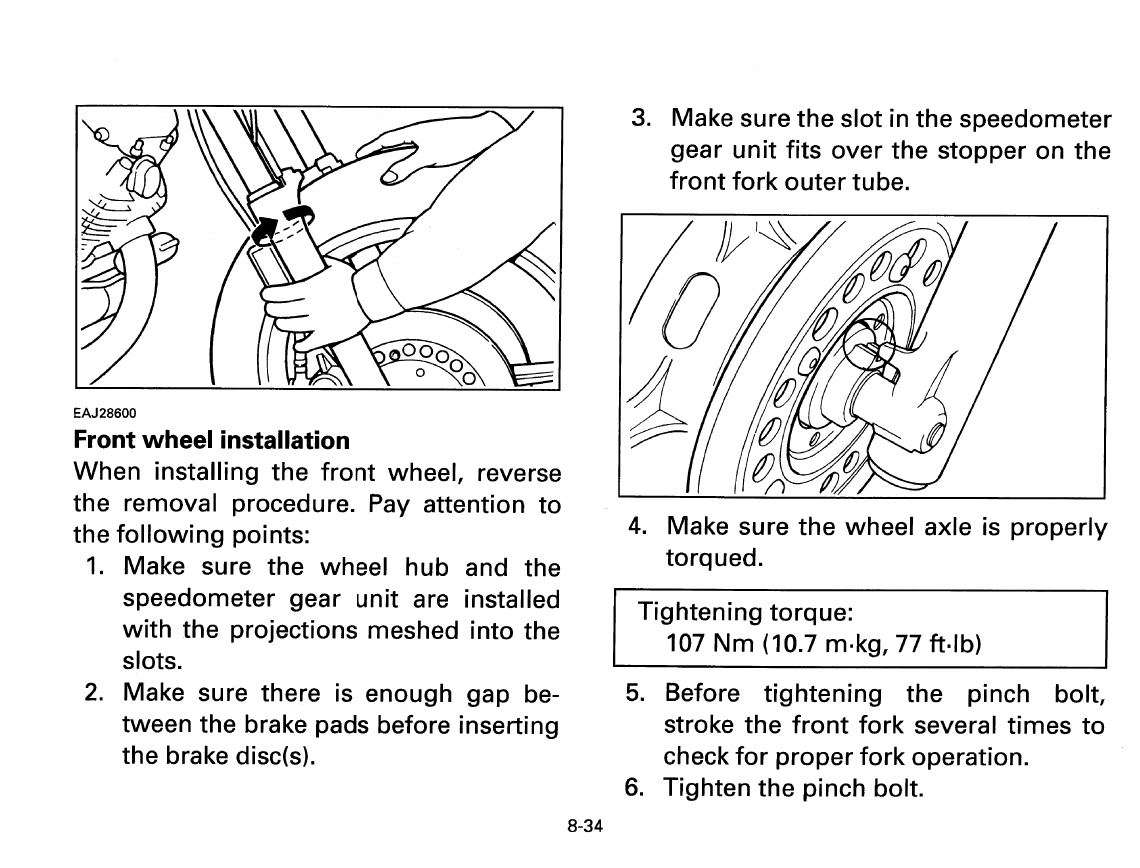 Yamaha 1998 Virago 1100 Owners Manual