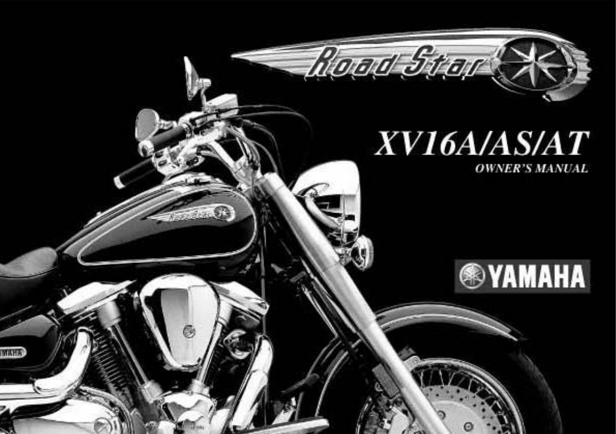 03 Yamaha XV1600 Road Star Silverado RIGHT FRONT FOOT REST BRAKE PEDAL & BRACKET