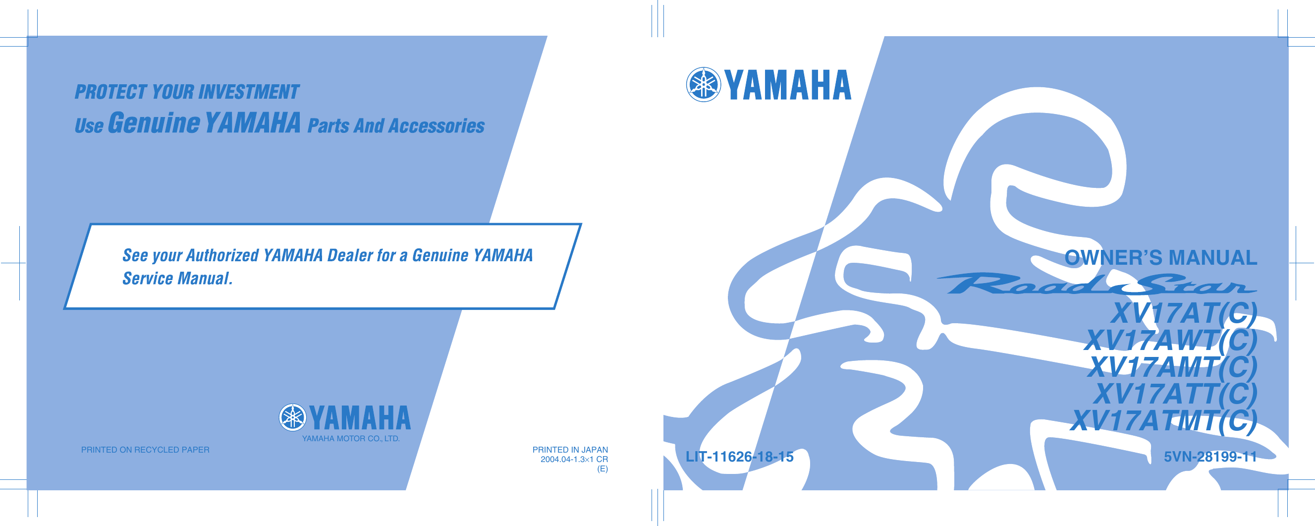 2005 road star silverado