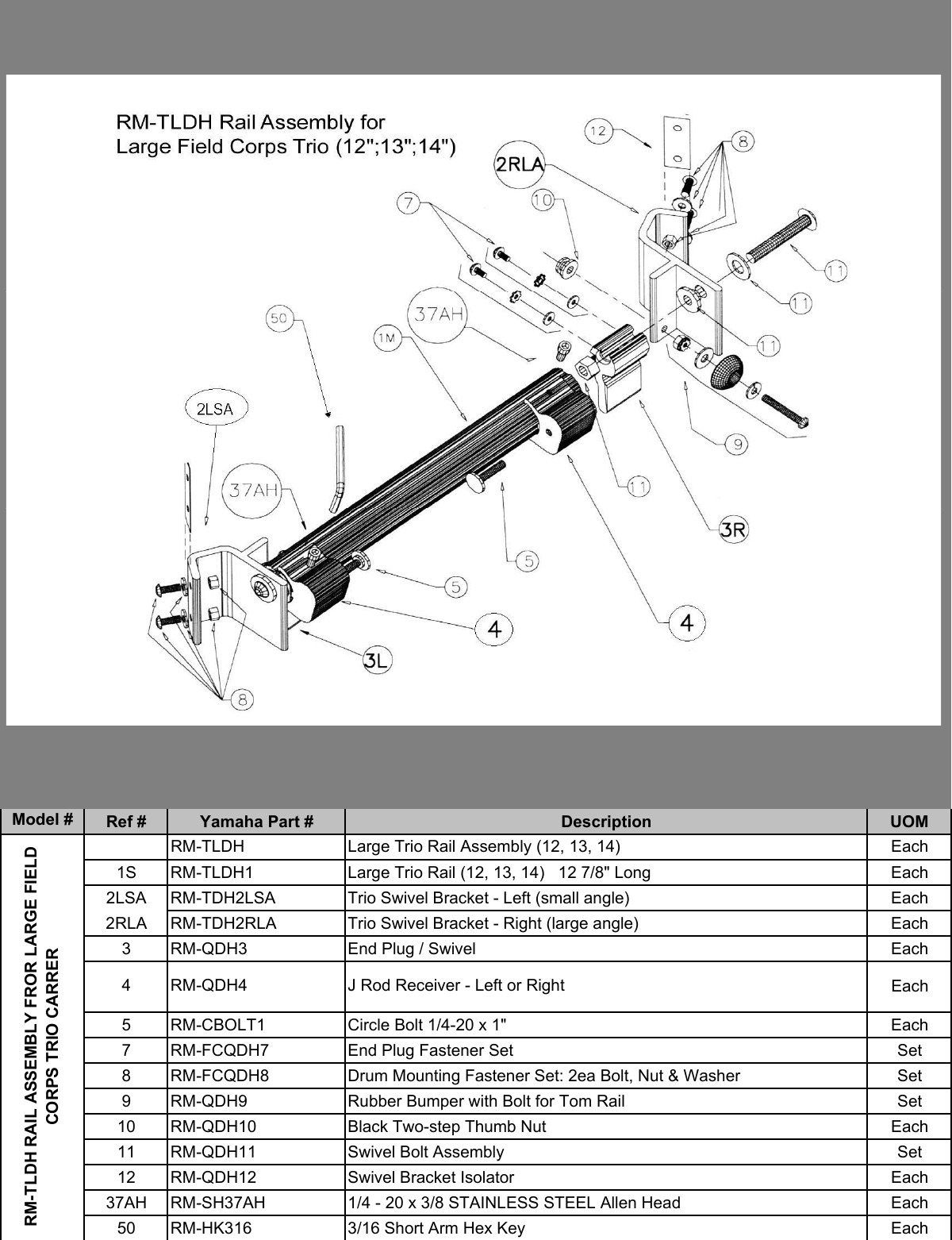 Page 4 of 8 - Yamaha Assemblys And Other Assorted Items Assemblies Spacers