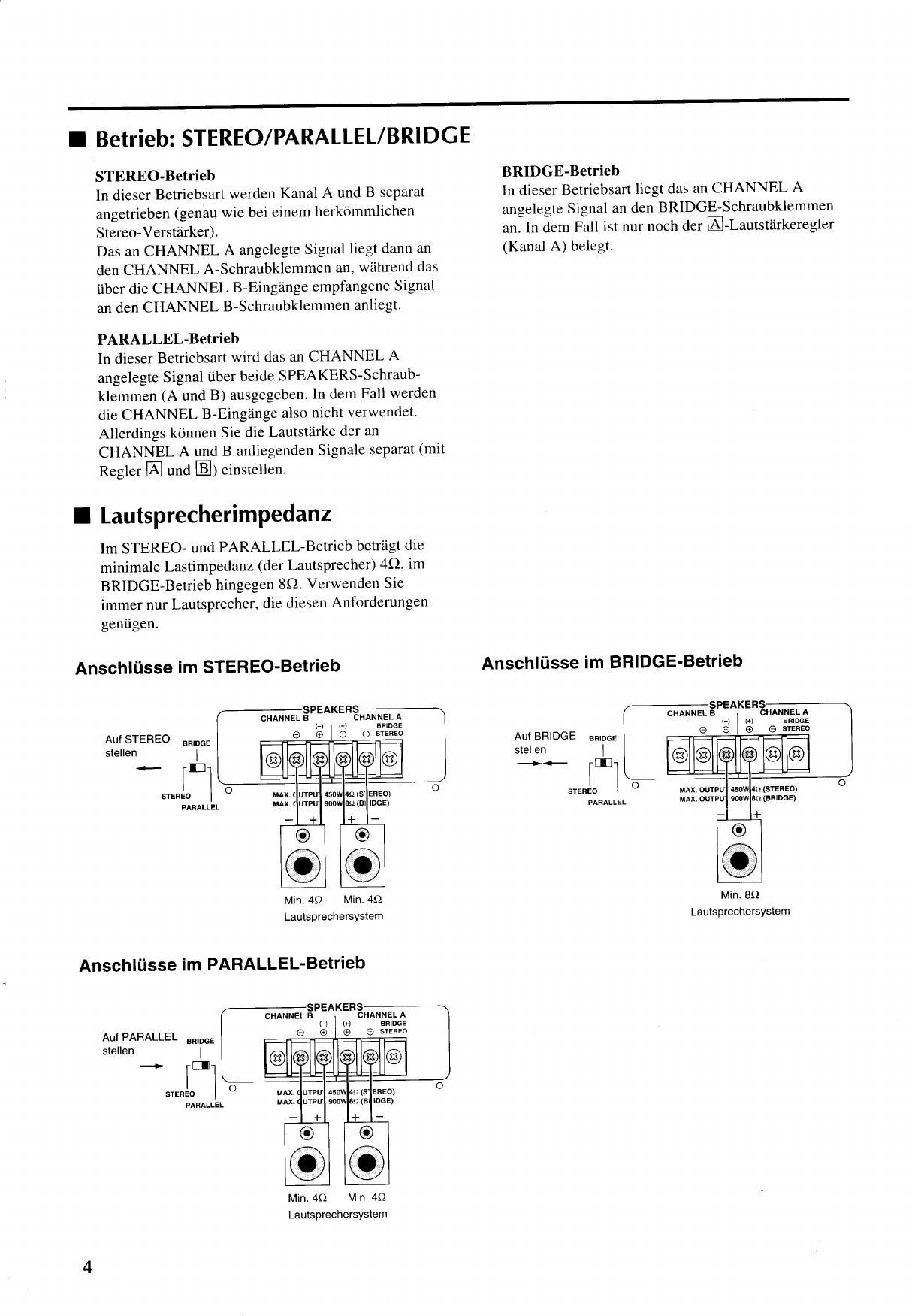Page 5 of 11 - Yamaha  C450 C320 C160 Owner's Manual C450G