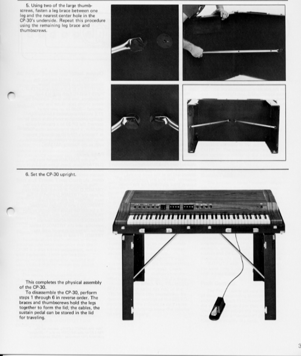 Page 4 of 10 - Yamaha  CP-30 Owner's Manual (Image) CP30E