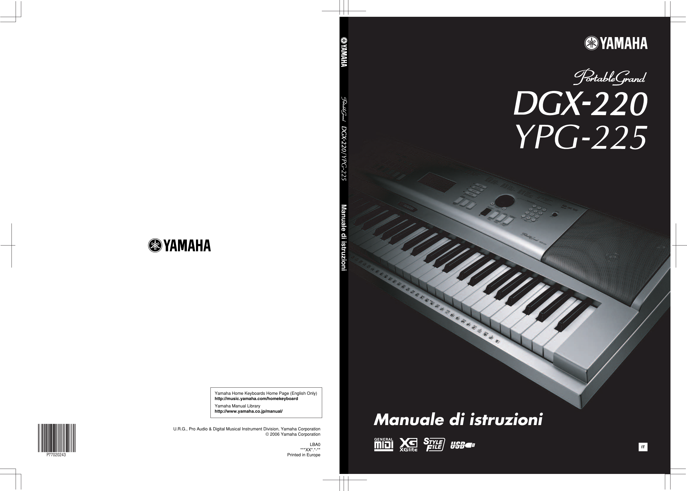 Yamaha DGX 200 E Owner Manual | Saxophone | Double Bass - Foto 10