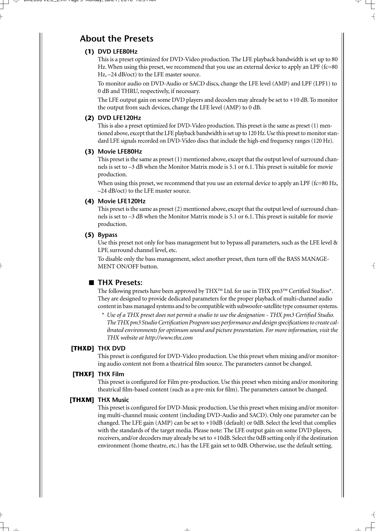 Page 5 of 8 - Yamaha Dm2000-Version-2-V2-2-Supplementary-Manual DM2000 V2.2 Supplementary Manual  Yamaha-dm2000-version-2-v2-2-supplementary-manual