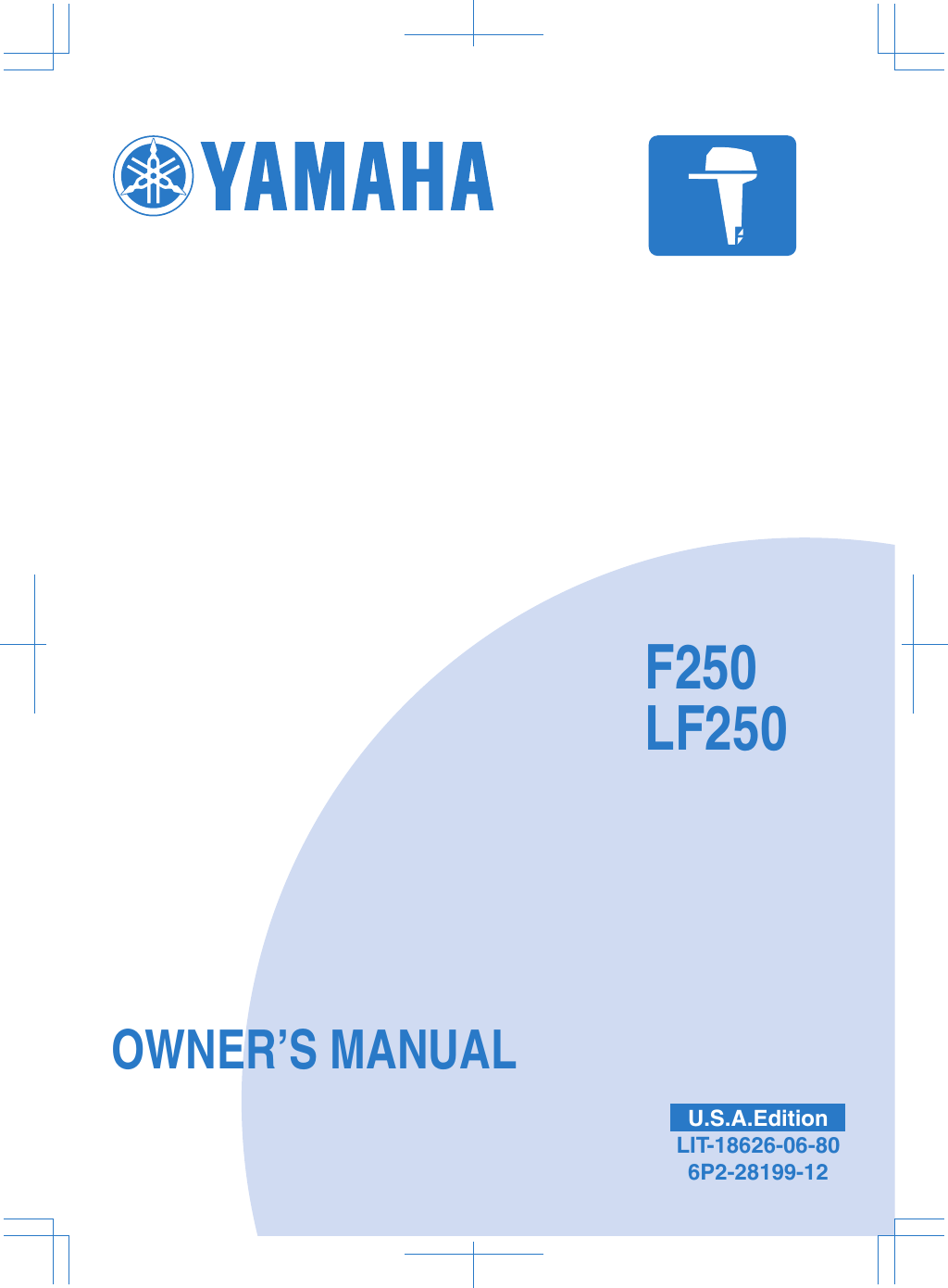 Yamaha F250 Lf250 Owners Manual F Lf250 Owner S