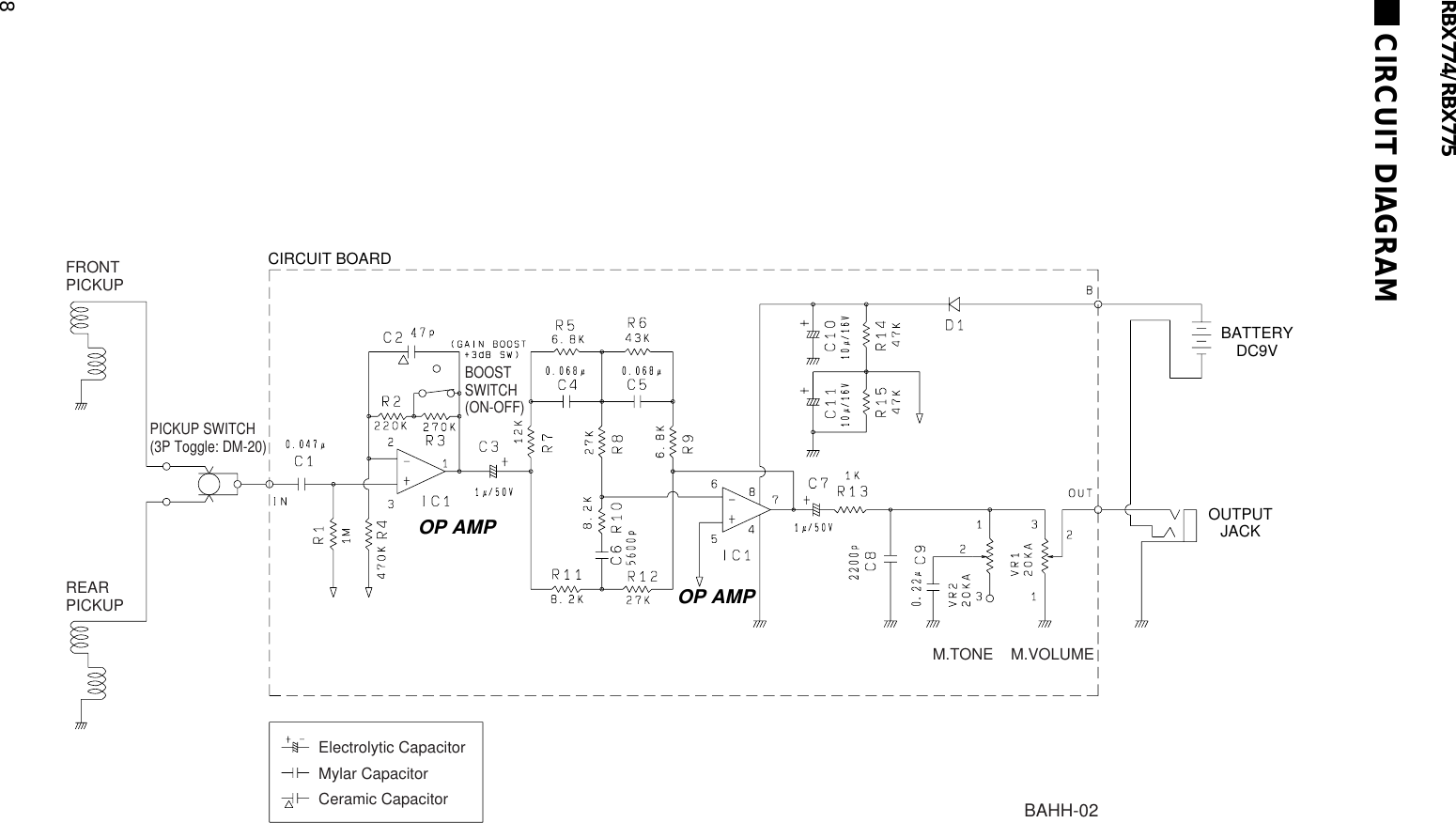 Page 8 of 10 - Yamaha Guitar-Electric-Bass-Users-Manual ELECTRIC BASS  Yamaha-guitar-electric-bass-users-manual