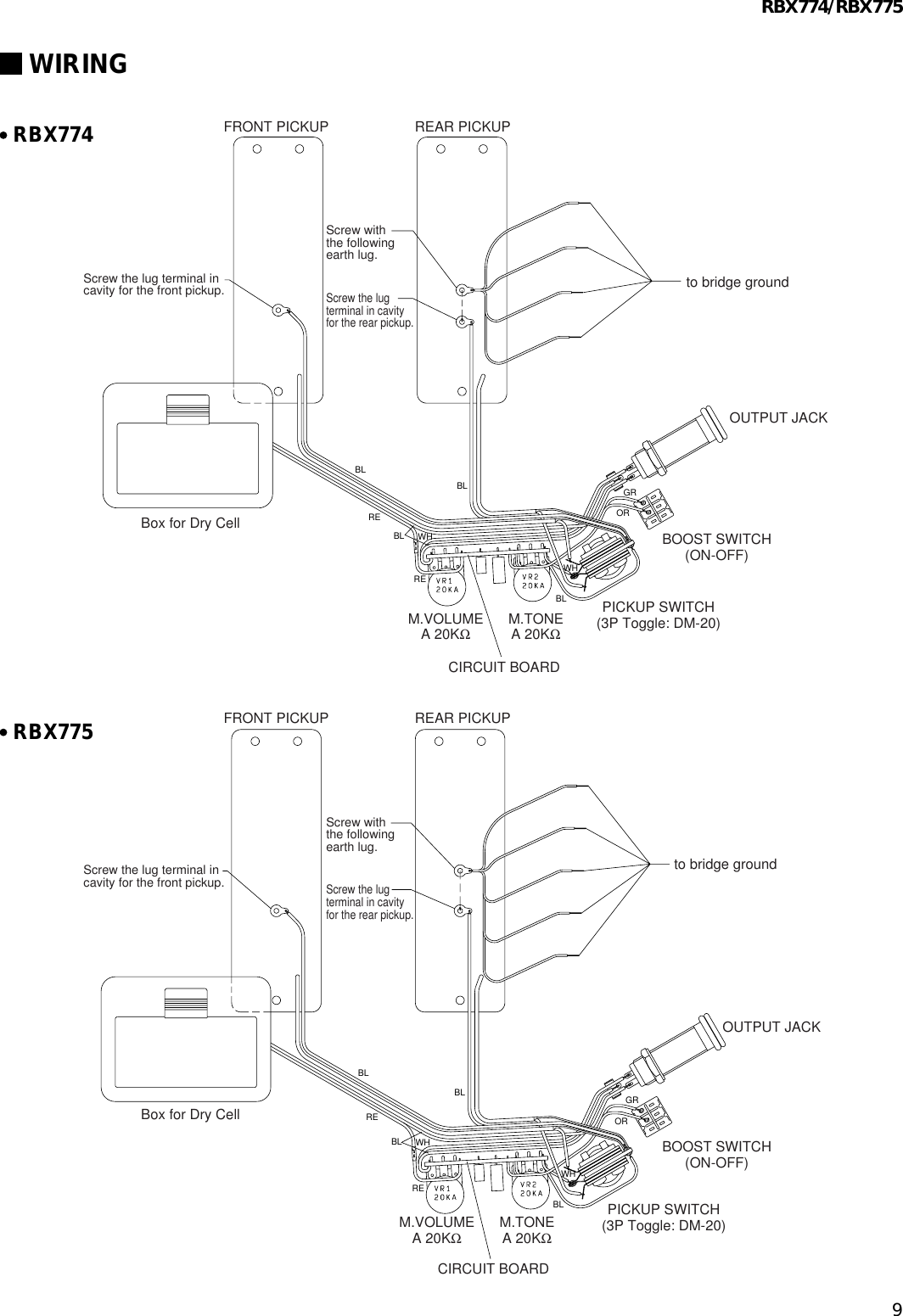 Page 9 of 10 - Yamaha Guitar-Electric-Bass-Users-Manual ELECTRIC BASS  Yamaha-guitar-electric-bass-users-manual