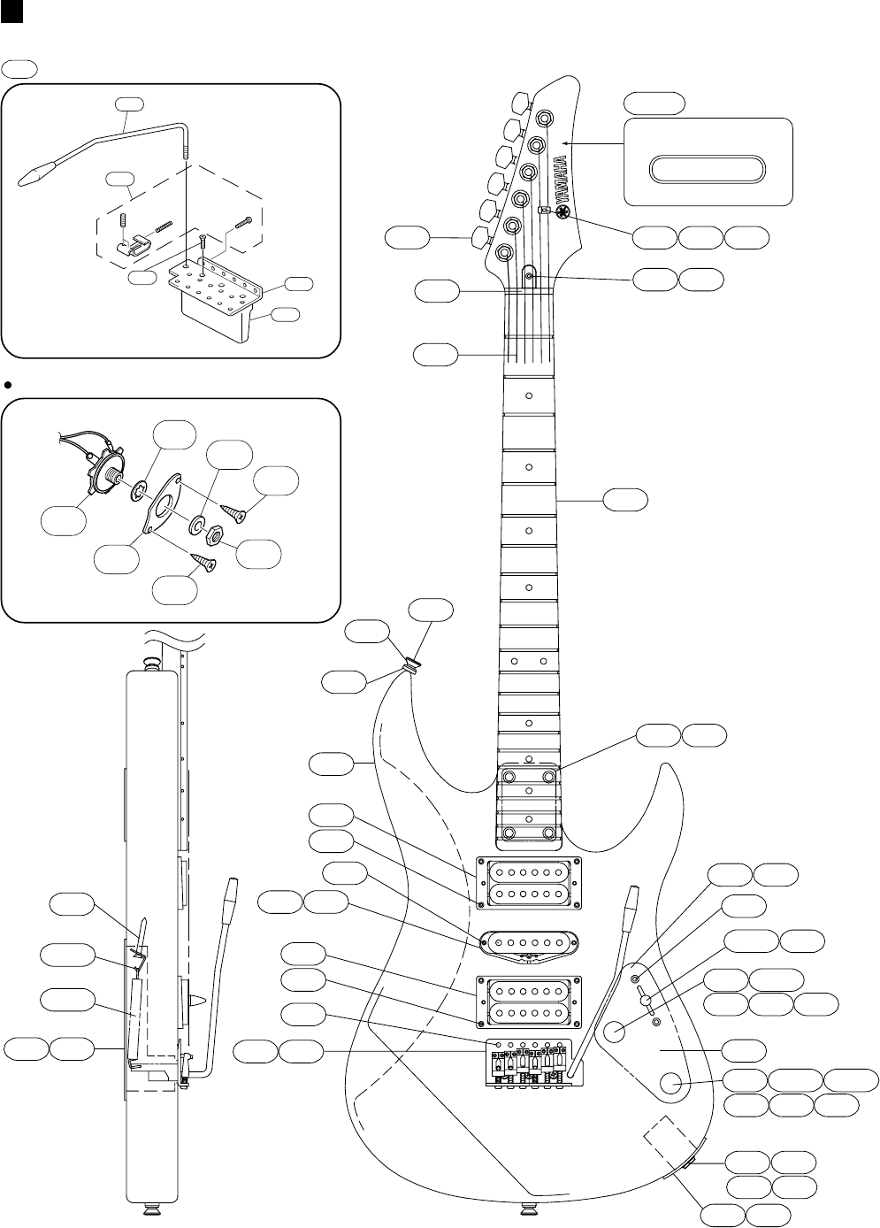 オープニングセール】【オープニングセール】YAMAHA RGX-512P DiMarzio