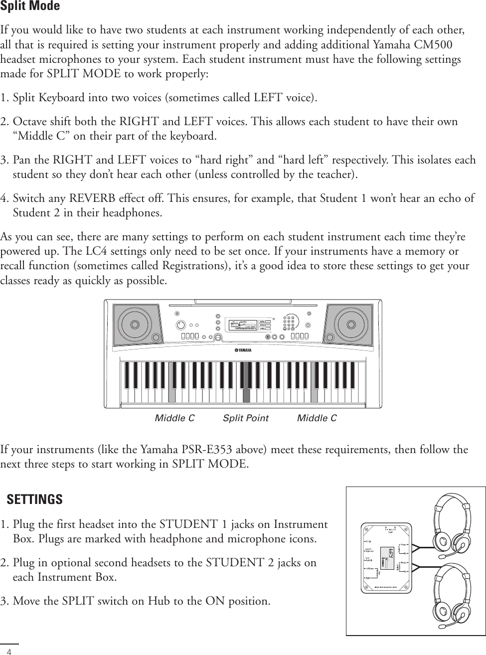 Page 6 of 8 - Yamaha  Installation Guide LC4