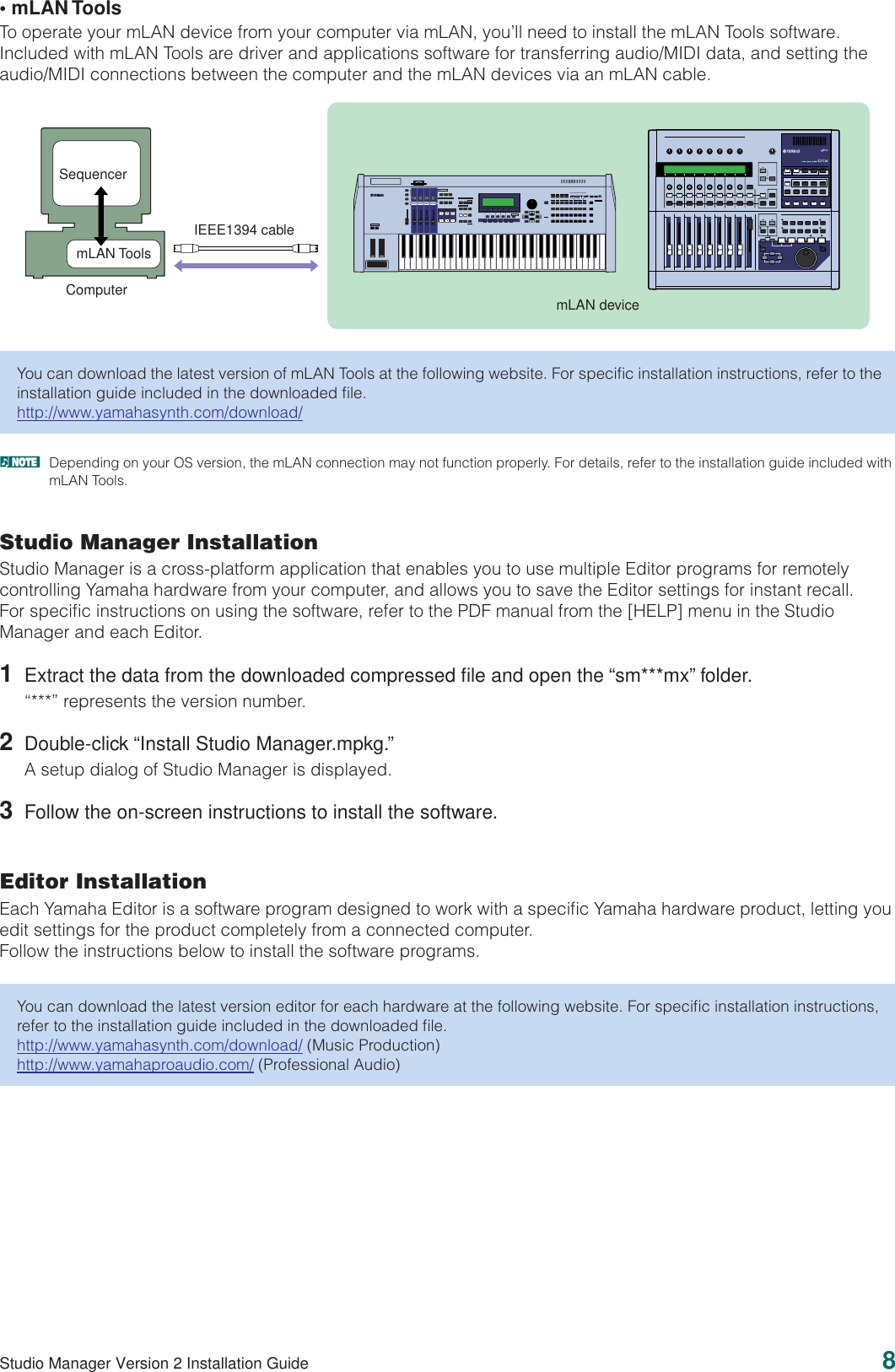 Page 8 of 9 - Yamaha M7Cl-Studio-Manager-V2-Installation-Guide SMV2_IGE  Yamaha-m7cl-studio-manager-v2-installation-guide