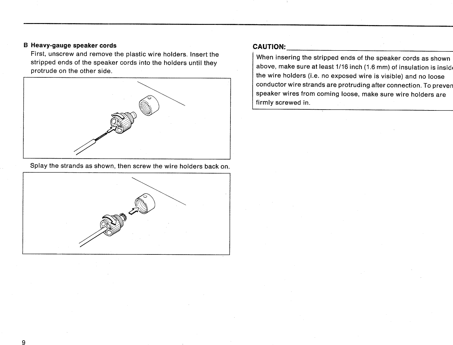 Page 10 of 12 - Yamaha .橡.ページ) MX-1000 OWNER'S MANUAL MX-1000U