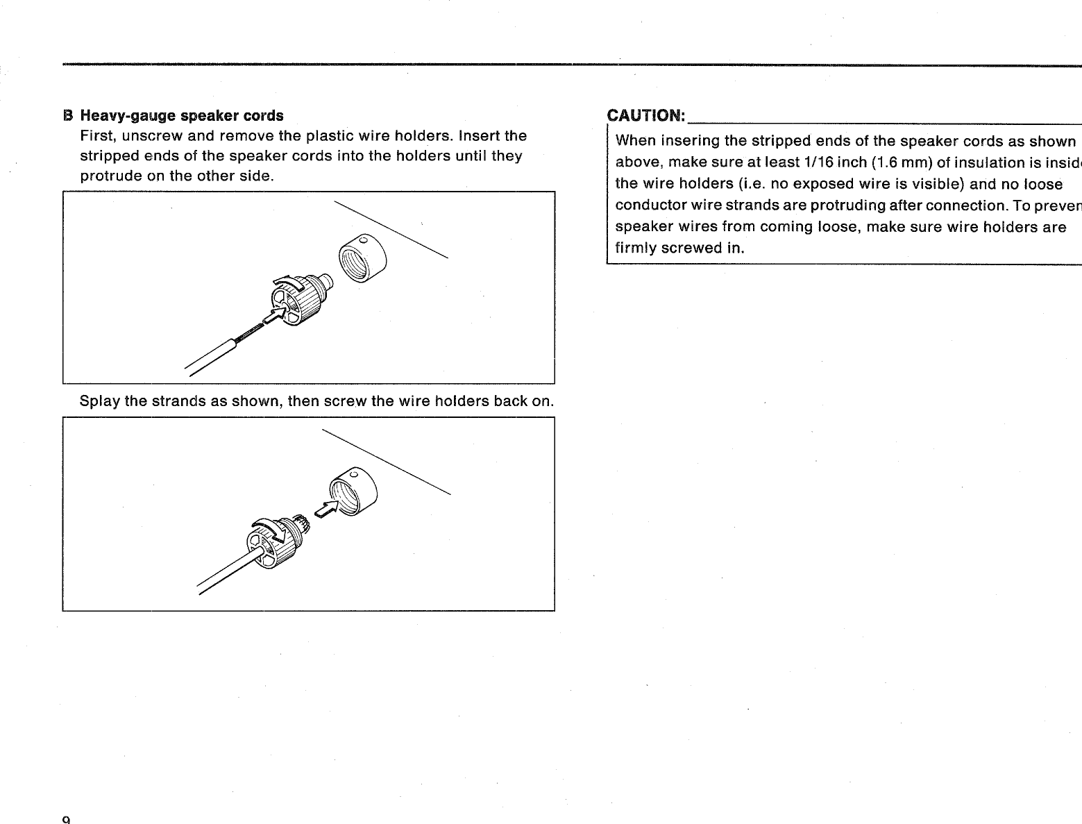 Page 10 of 12 - Yamaha .橡.ページ) MX-800 OWNER'S MANUAL