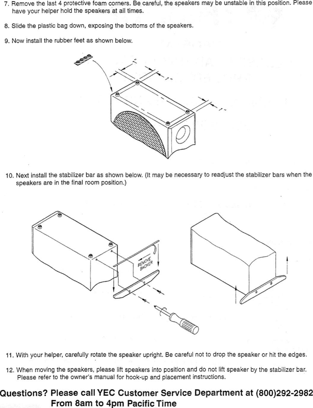 Page 6 of 7 - Yamaha Ns-A1738/1638_1 NS-A1738 Manual