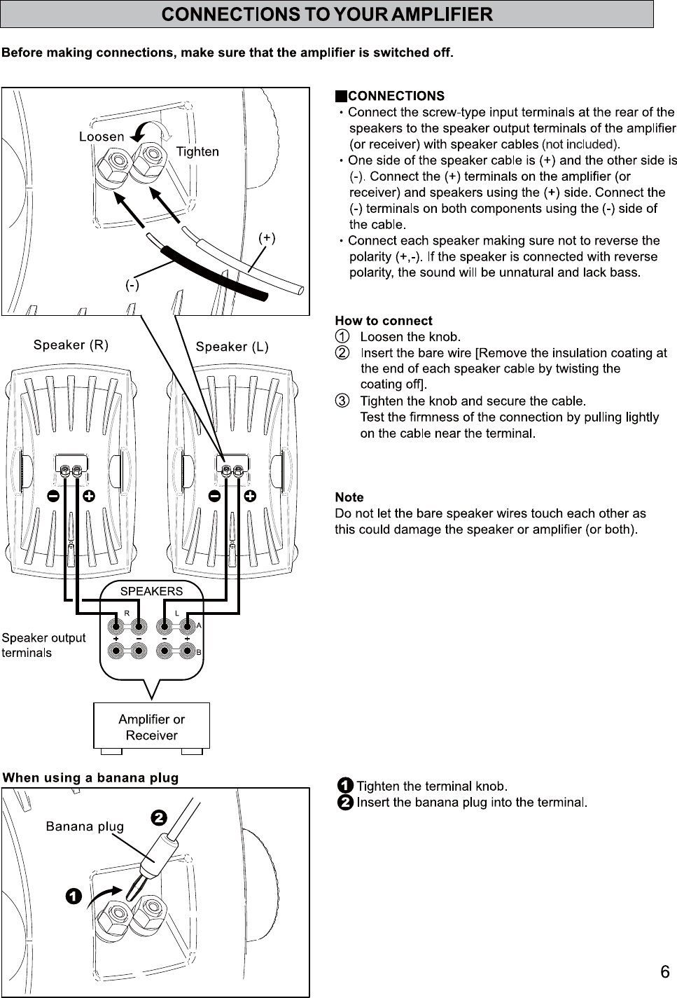 Page 7 of 12 - Yamaha NS-AW350_English Manual_200629 NS-AW350 Owner's Manual Owners-Manual-NS-AW350 USA