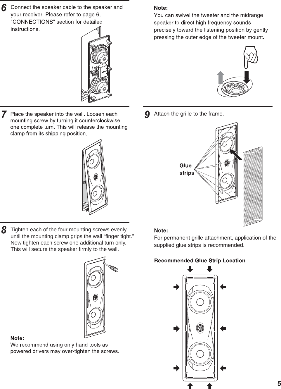 Page 5 of 8 - Yamaha NS-IW960_English Manual_P1-P8_200604 NS-IW960 Owner's Manual Owners-Manual-NS-IW960 USA