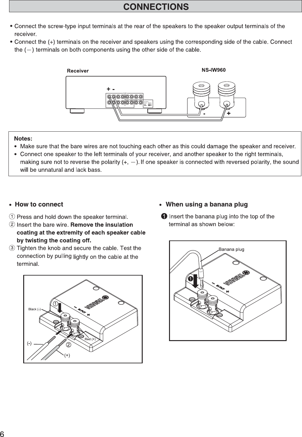 Page 6 of 8 - Yamaha NS-IW960_English Manual_P1-P8_200604 NS-IW960 Owner's Manual Owners-Manual-NS-IW960 USA