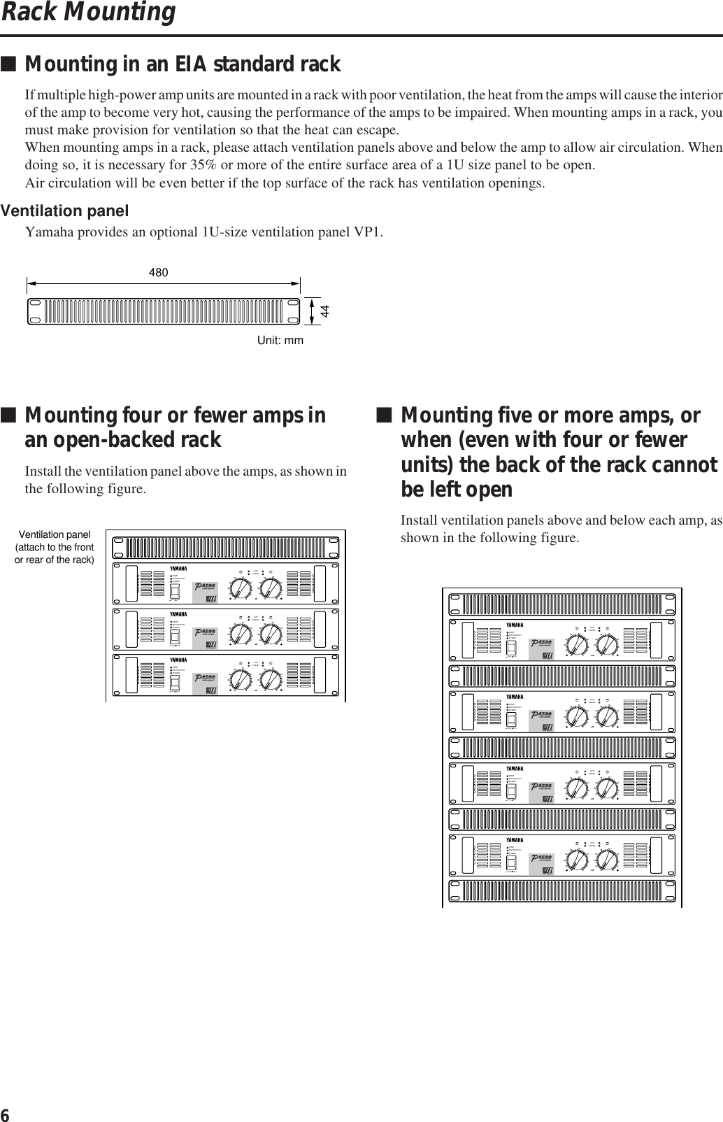 Page 8 of 12 - Yamaha P1600-Owners-Manual P4500/3200/1600_E O/M  Yamaha-p1600-owners-manual