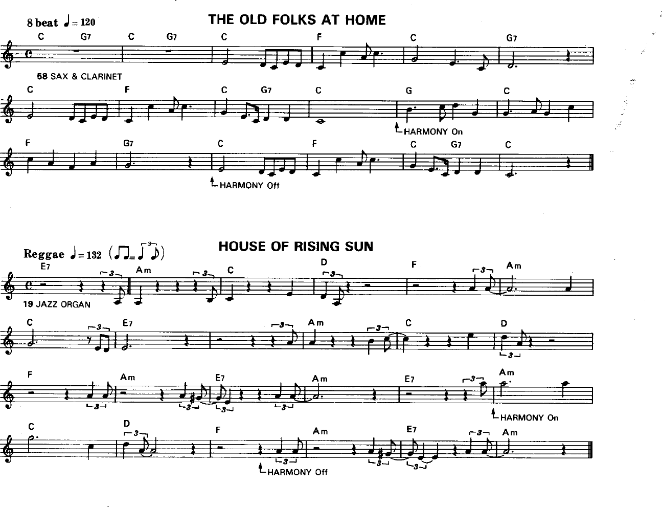 Page 7 of 11 - Yamaha  PSR-2 Owner's Manual (Image) PSR2E