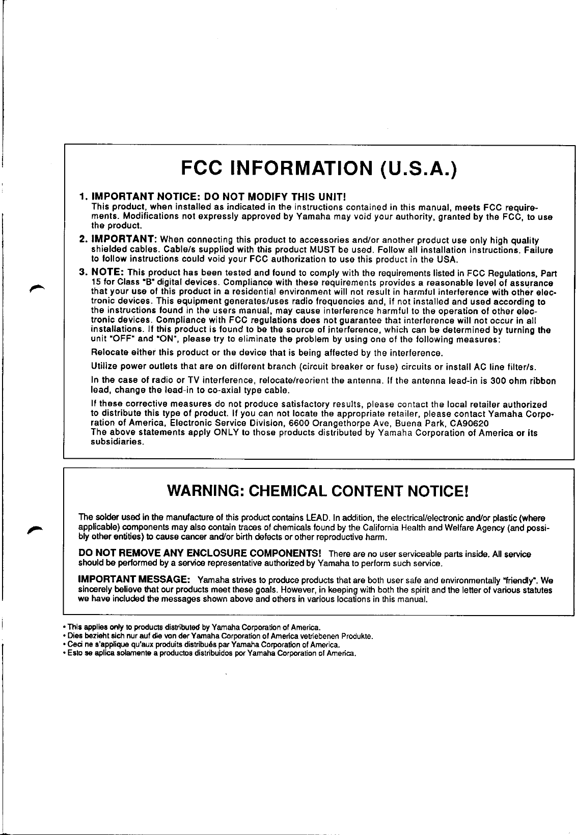 Page 9 of 10 - Yamaha  PSR-3 Owner's Manual (Image) PSR3E