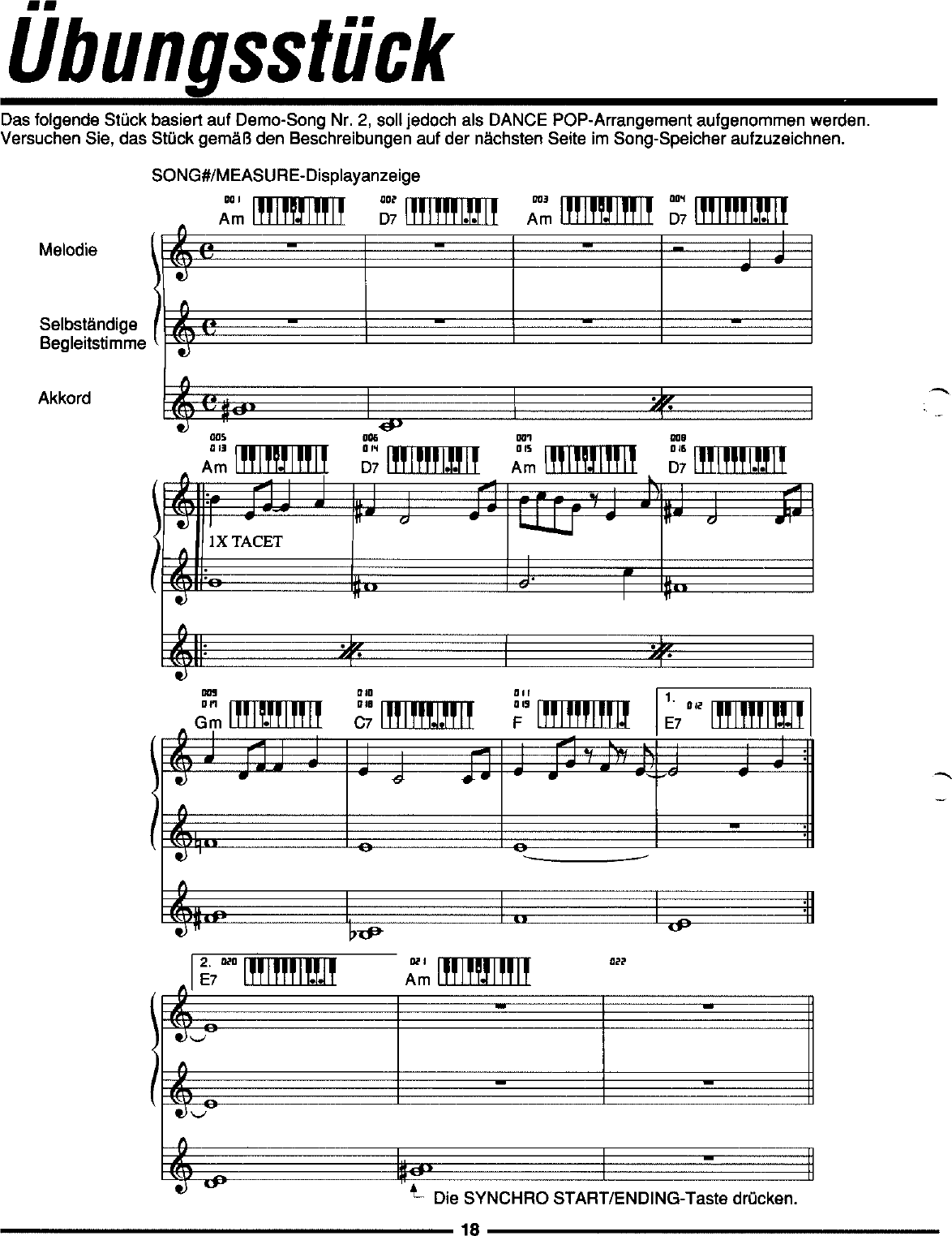 Page 8 of 10 - Yamaha  PSS-795 Quick Reference (Image) PSS795G2