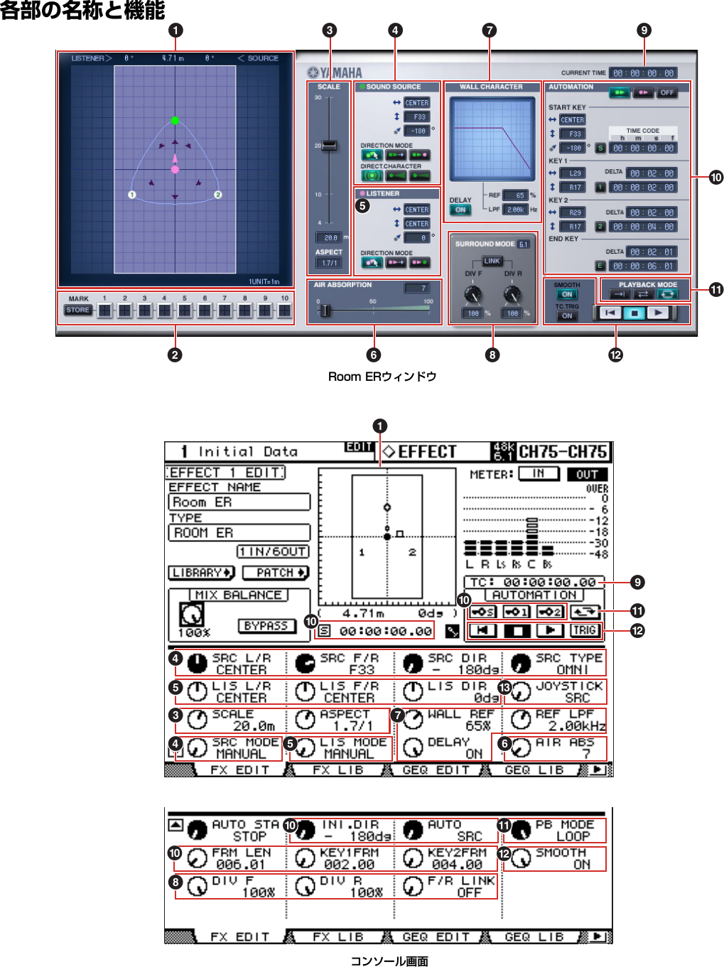 Page 3 of 11 - Yamaha RoomER Add-On Effects (AE041) Room ER取扱説明書 ER Ja