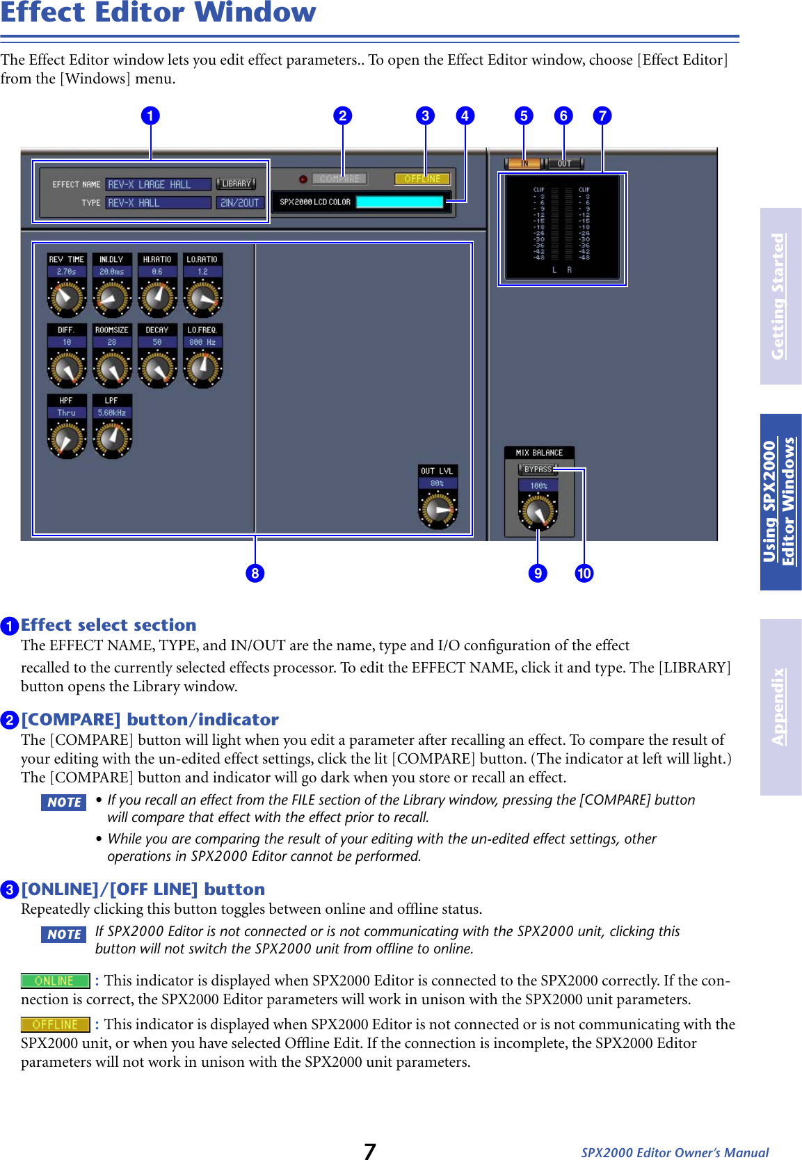 Page 7 of 11 - Yamaha Spx2000-Editor-Owners-Manual  Yamaha-spx2000-editor-owners-manual