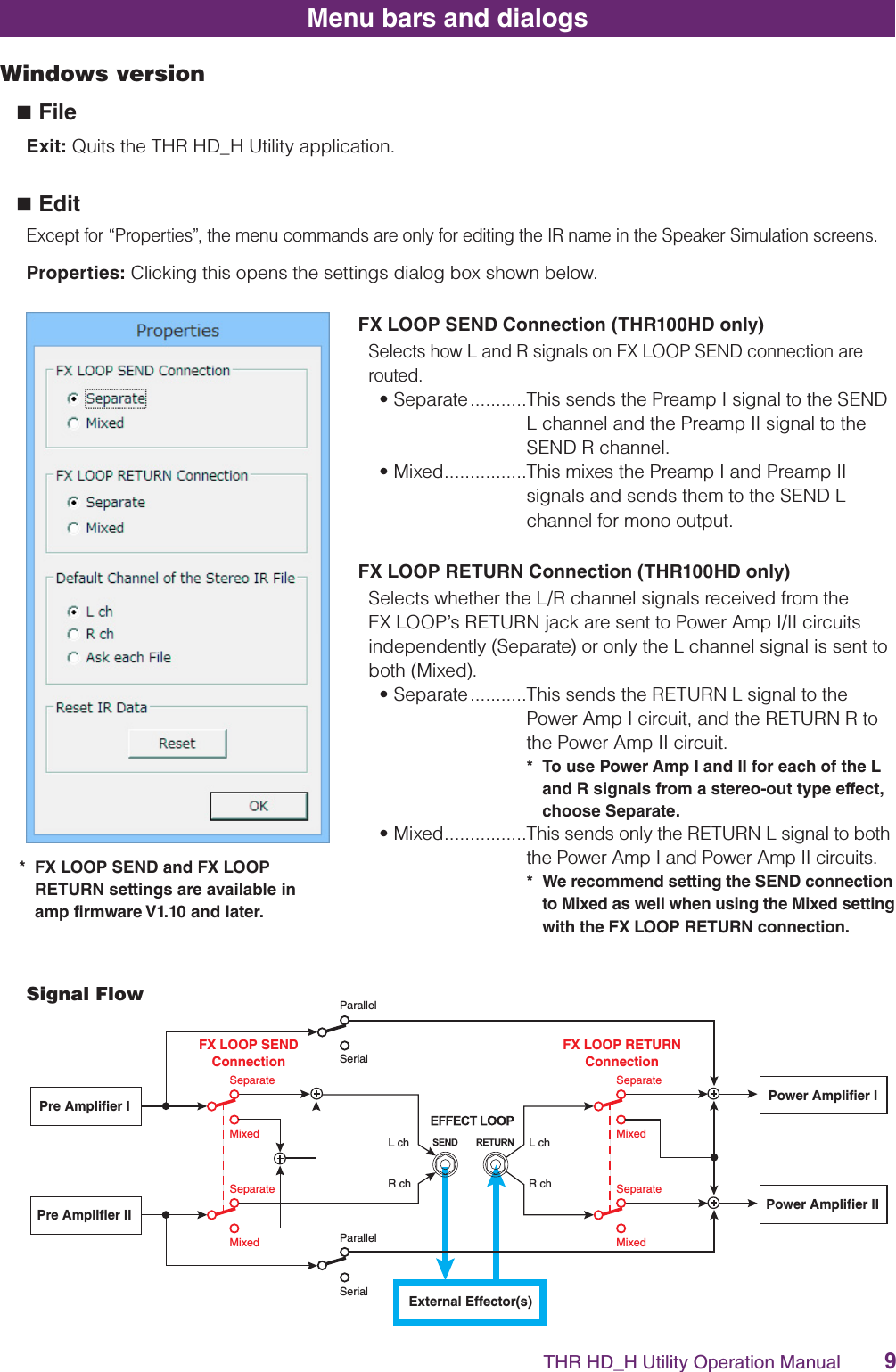 Page 9 of 12 - Yamaha THR HD_H Utility Operation Manual Manual_EN HD H OM E Web