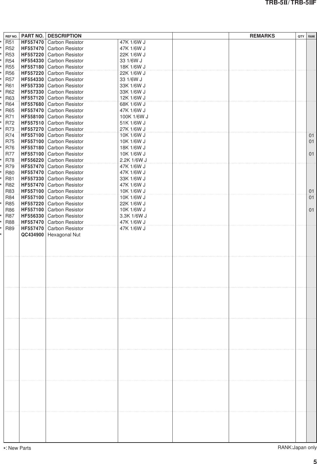 Page 5 of 8 - Yamaha Trb-5Ii-Users-Manual TRB-5II/TRB-5IIF  Yamaha-trb-5ii-users-manual