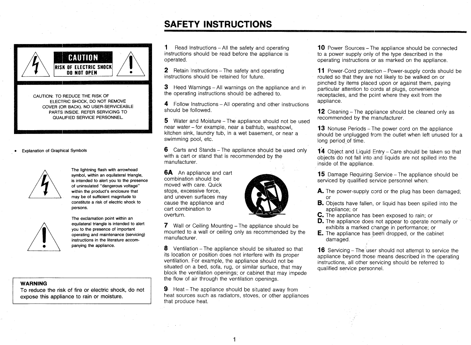 Page 2 of 6 - Yamaha .橡.ページ) YST-SW100 OWNER'S MANUAL