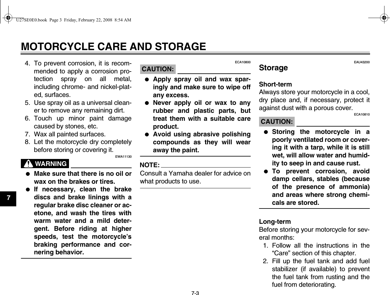 How To Paint Yamaha Motorcycle Owners Manual