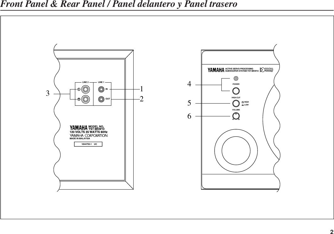Page 5 of 8 - Yamaha Yst-Msw10-Owners-Manual YST-MSW10_E  Yamaha-yst-msw10-owners-manual