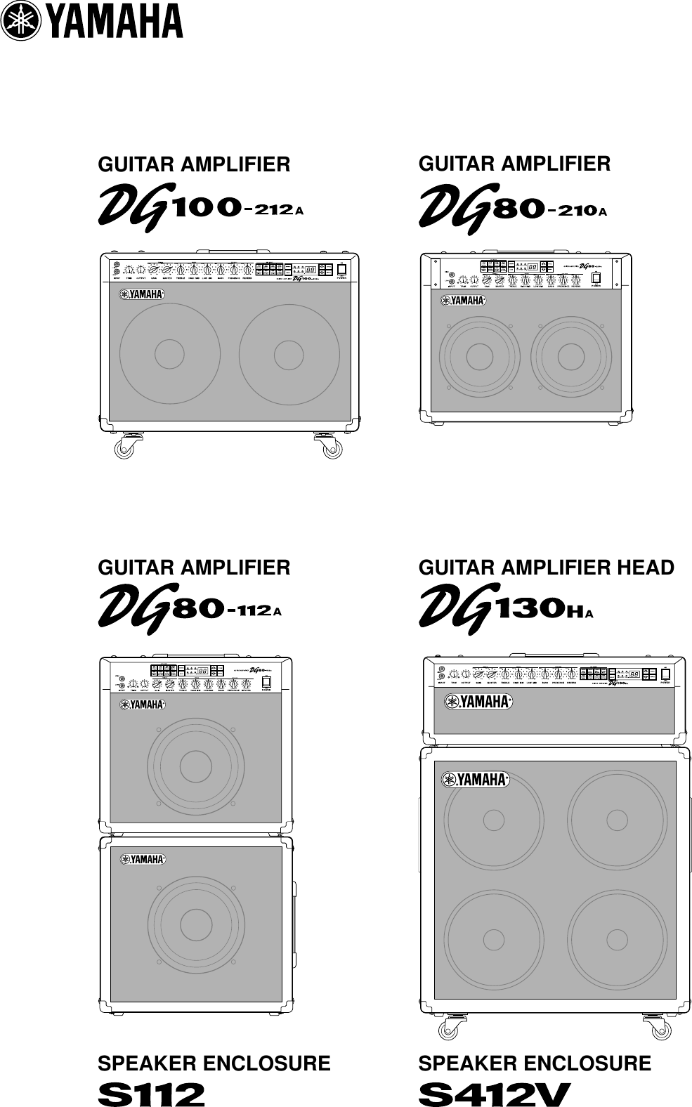 Yamaha DG80 210 Owner's Manual 1