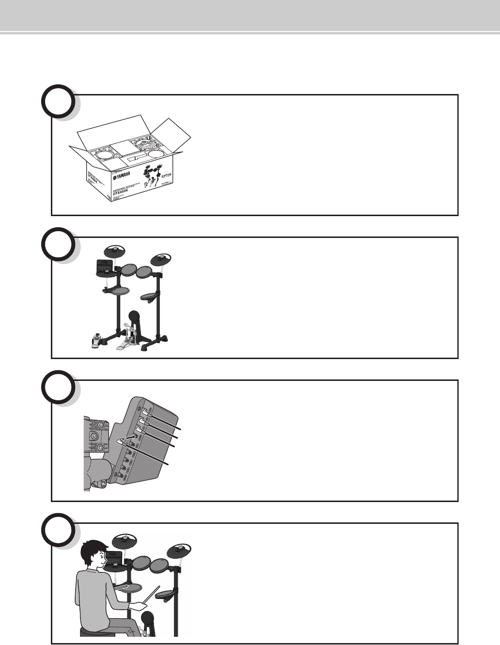 Yamaha DTX400K/DTX430K/DTX450K Owner’s Manual Owner's Dtx400k430k450k