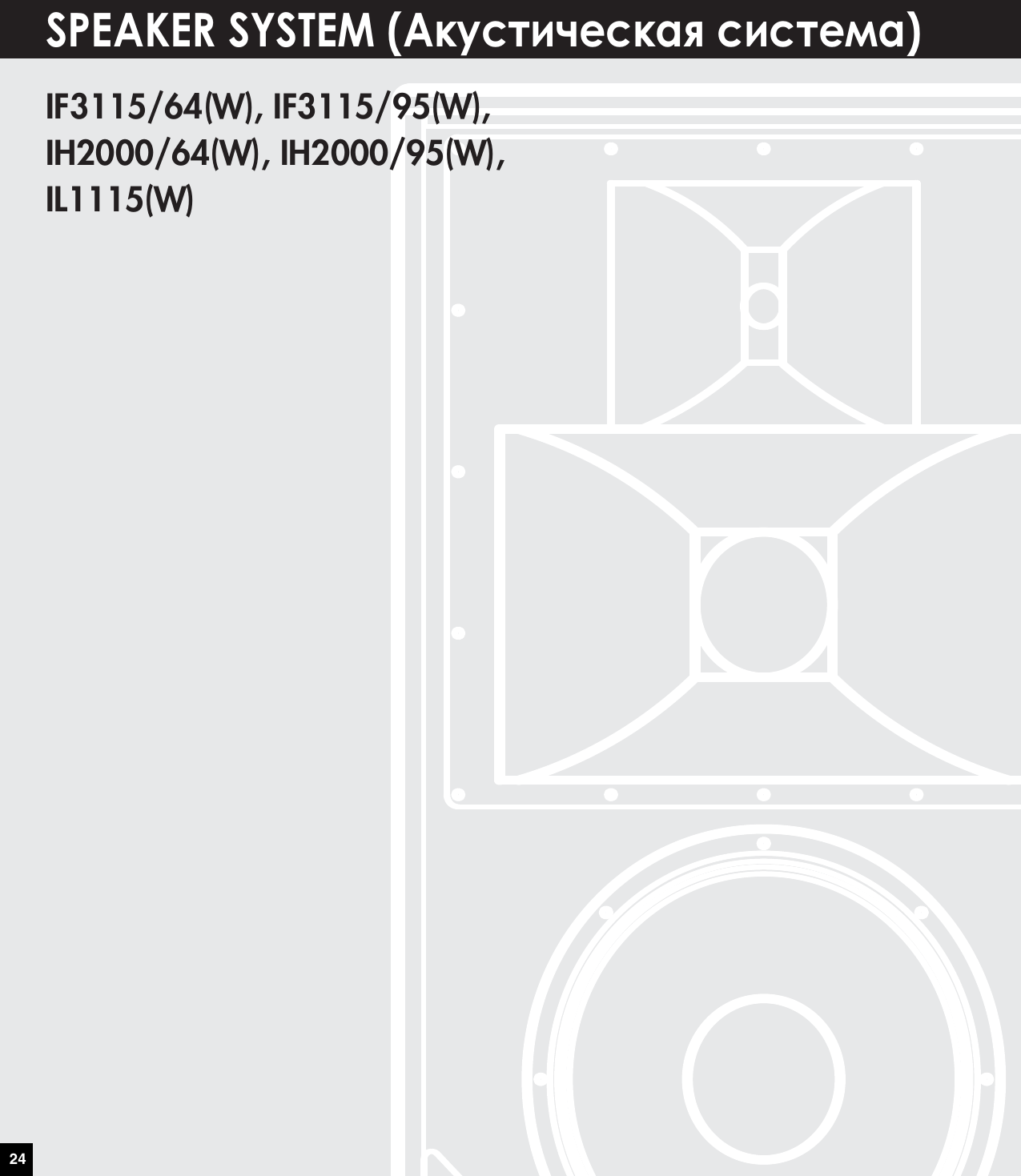 Page 4 of 10 - Yamaha IF3115/64(W), IF3115/95(W), IH2000/64(W), IH2000/95(W), IL1115(W) OWNER'S MANUAL IH2000/64, If3115 Ru Om A0