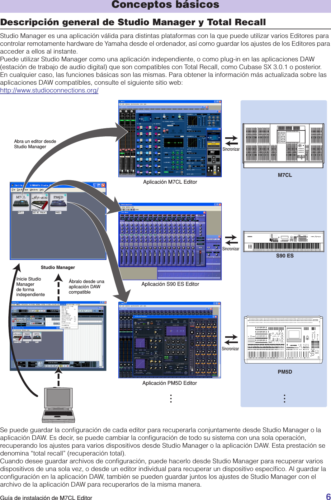 Page 6 of 9 - Yamaha M7CL_IG_SPA M7CL V1 Editor Installation Guide M7cleditor Es Ig