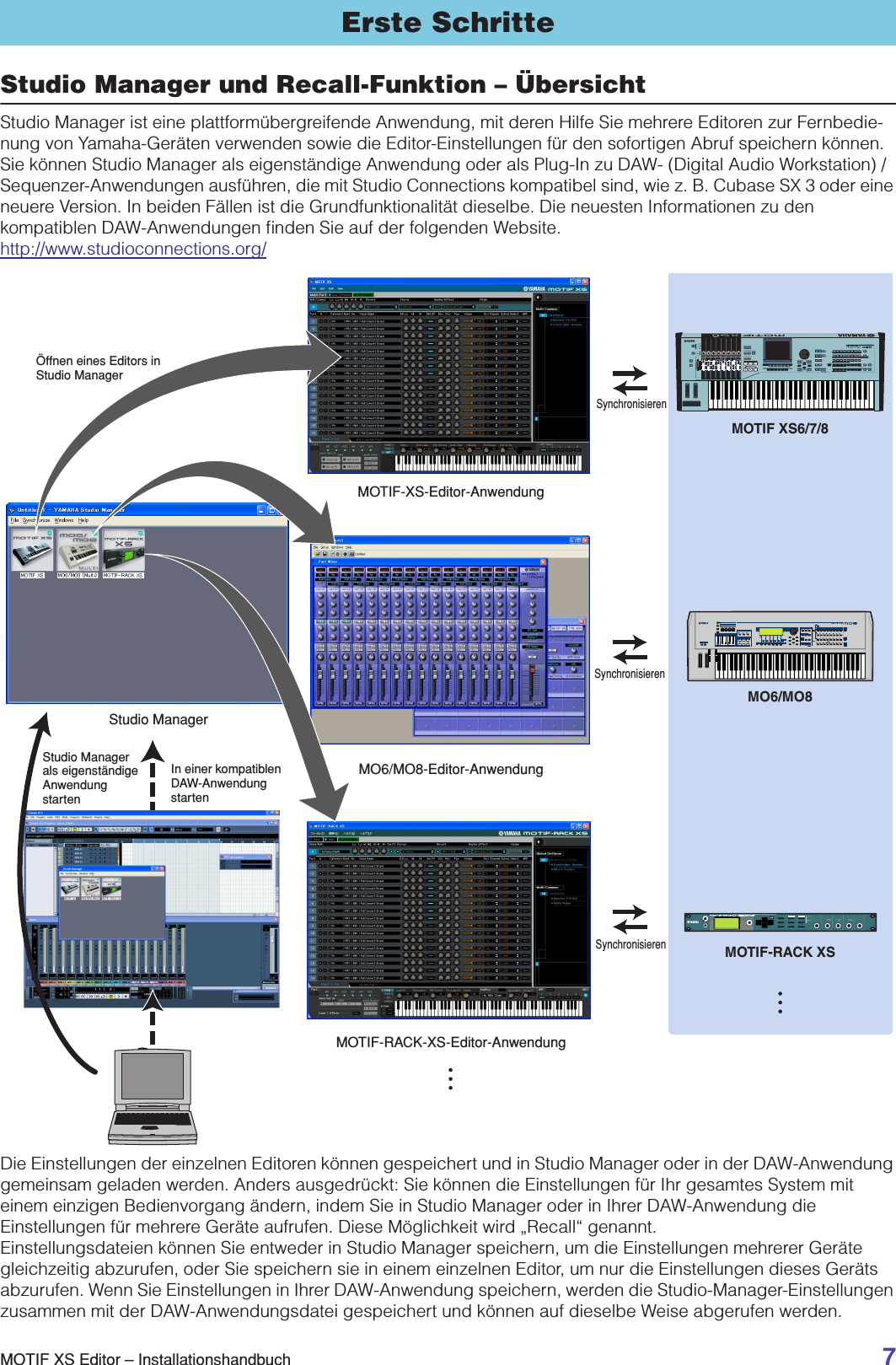 Page 7 of 10 - Yamaha MOTIF XS Editor Installation Guide XS6/MOTIF XS7/MOTIF XS8 Motifxs De Ig V11b